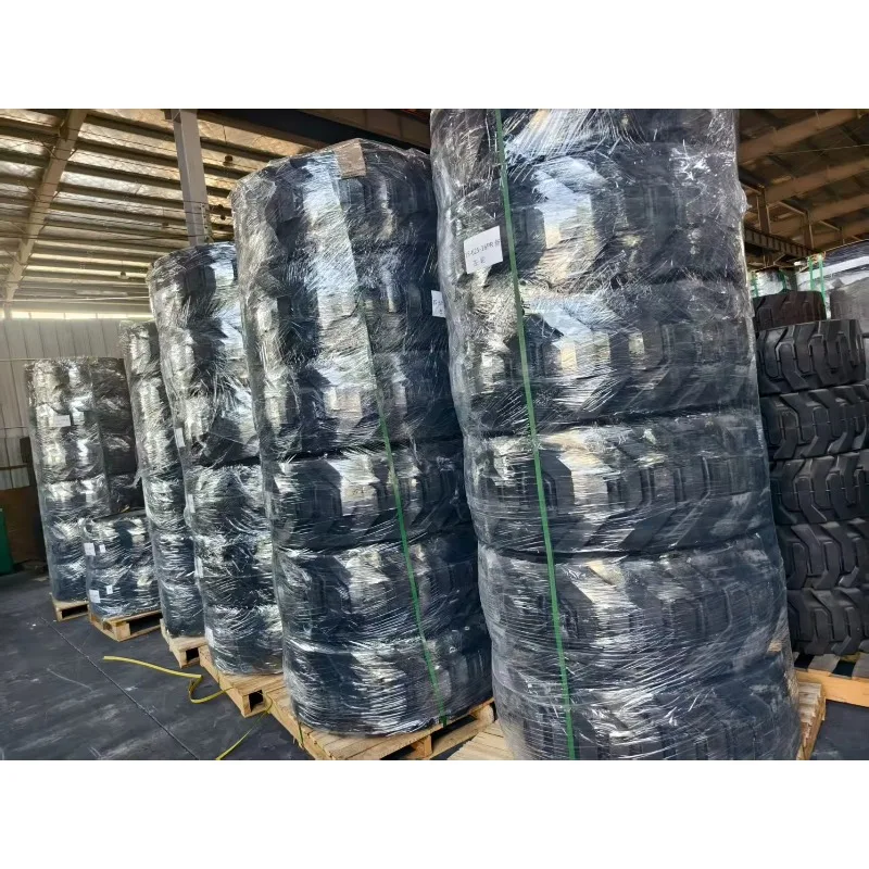 Picture 4: Hot Sale 315 55D20 Solid Polyurethane Foam Filled Tyre High Quality Rubber Products
