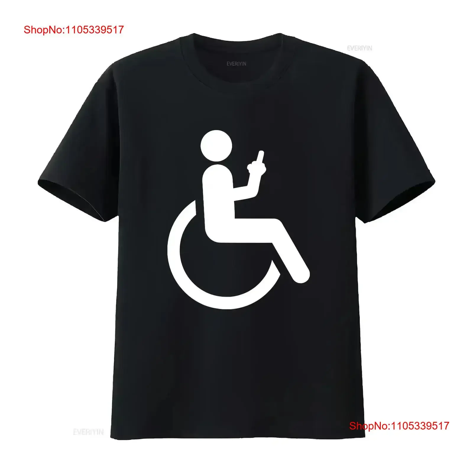 Funny Handicap T Shirt Disabled Amputee Humor Wheelchair Size S 5XL vintage Washed graphic Casual Comfortable Breathable