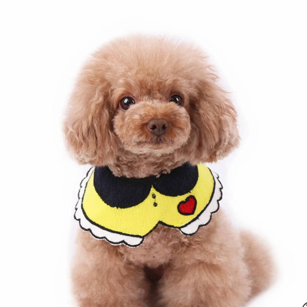 

Pet Bib Dog Neckerchief Adjustable Saliva Towel for Small Medium Large Dogs Cats Collar Necktie Pet Accessories Bright Color