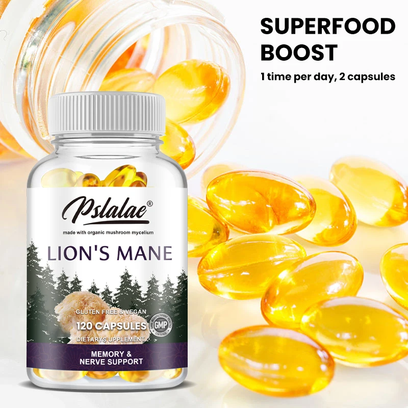 Lion\'s Mane - Improves Immunity, Energy, Memory and Concentration