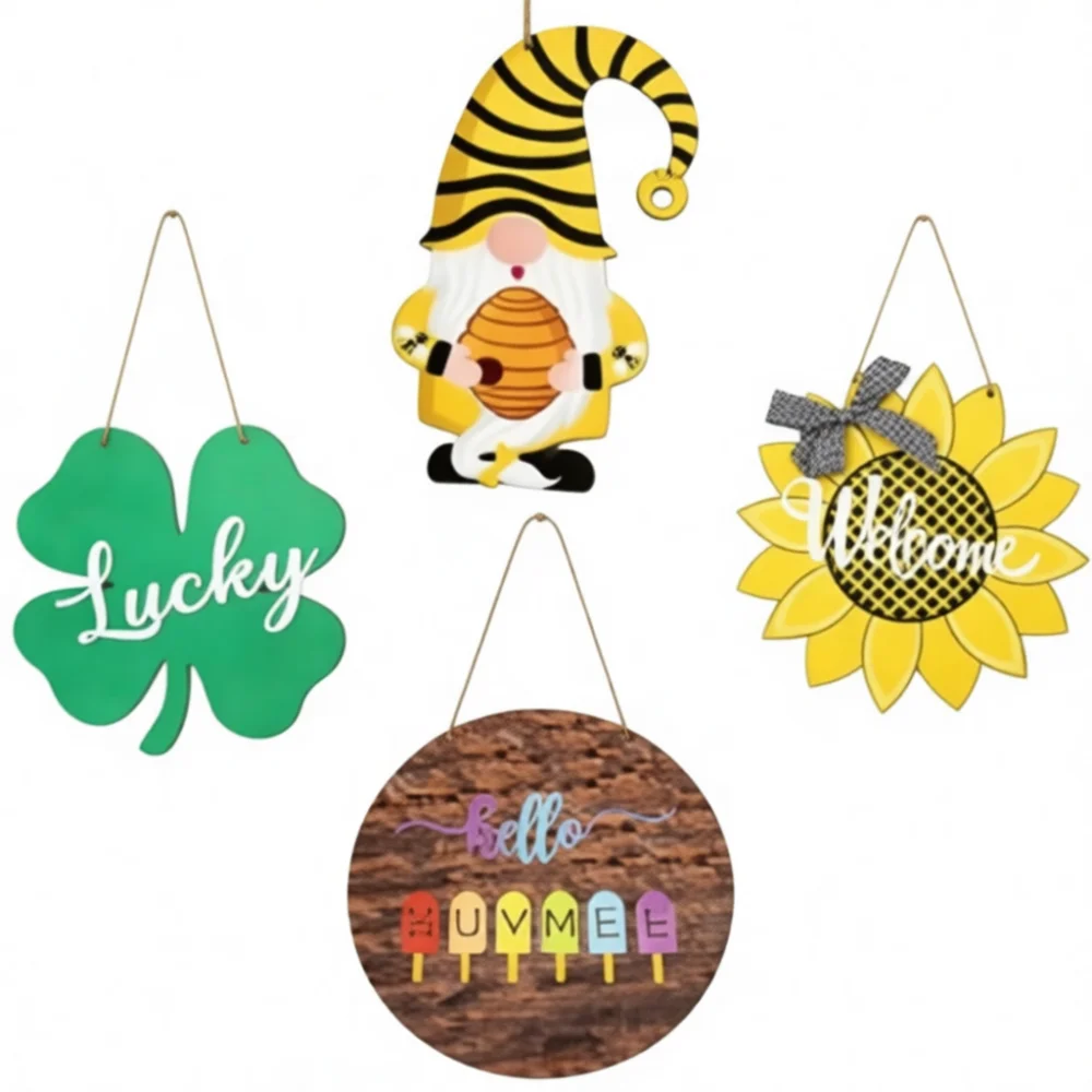 Mini Blackboard Decor Wooden Message Sign With Base For Wedding Christmas Party Tabletop Writing Tool Home Office Memo Pad