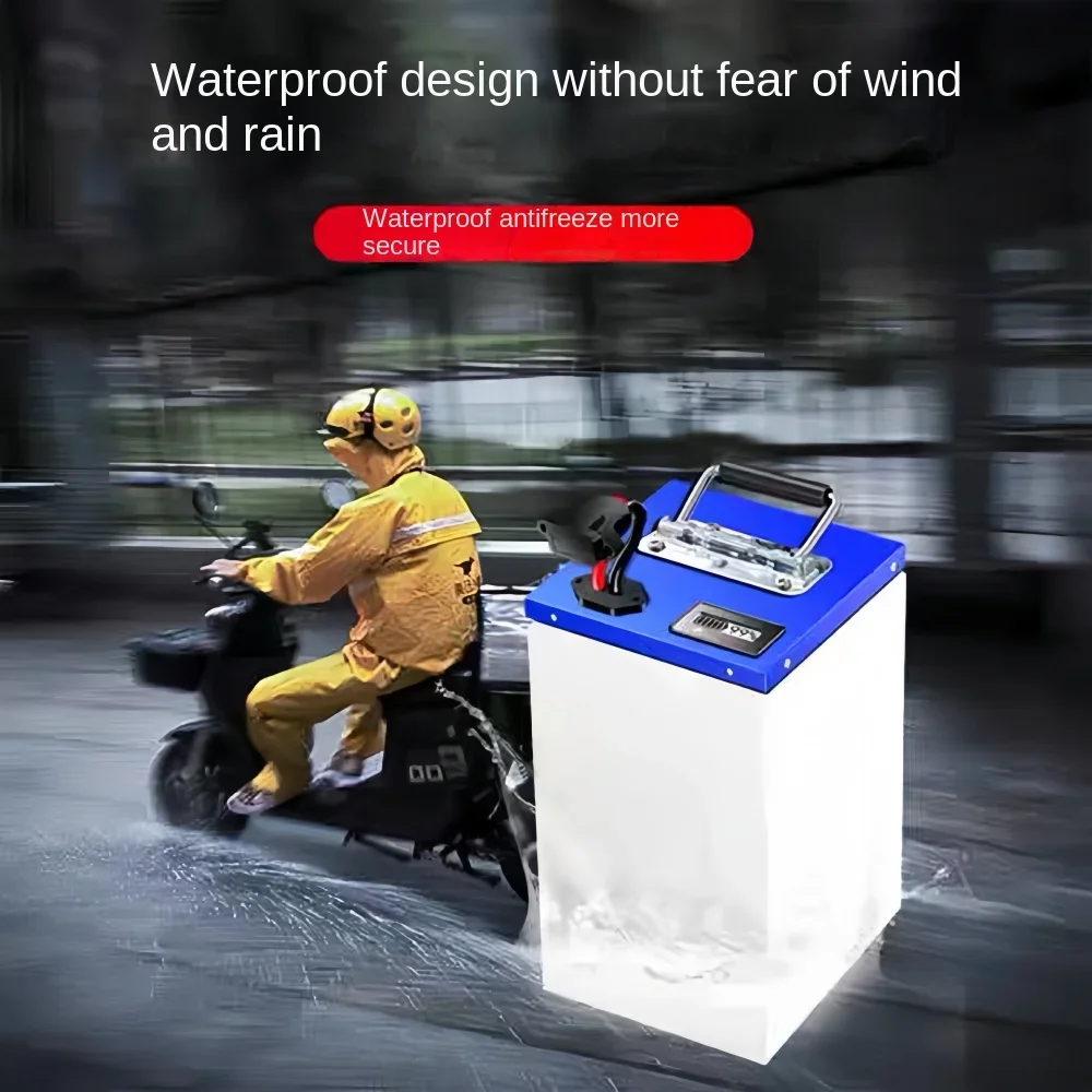 48V60V 72V Lifepo4 Lithium-ion Battery,100Ah large capacity and A Range of 200 Kilometers,Used for electric motorcycle tricycles
