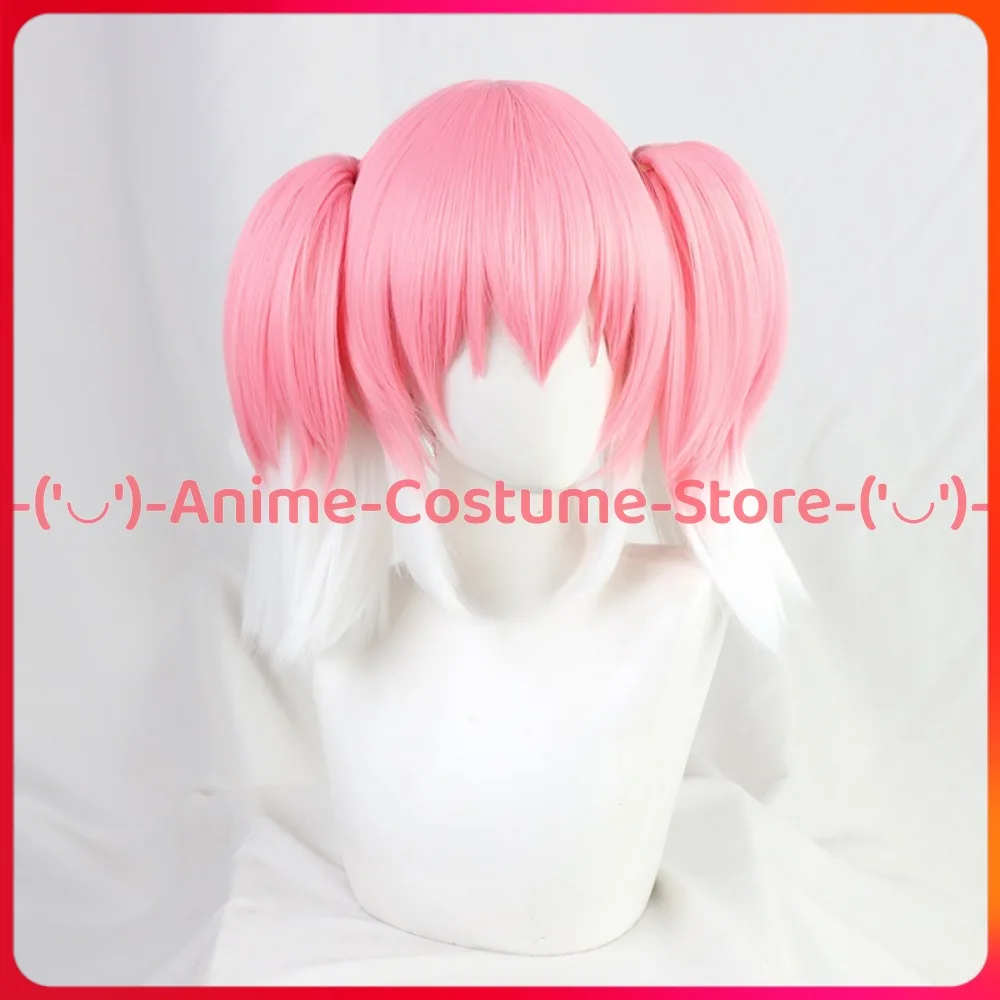 Talentless Nana Cosplay Wig Twin Tails Anime Game Character Halloween Carnival Party Costume Wigs Heat Resistant Synthetic Hair