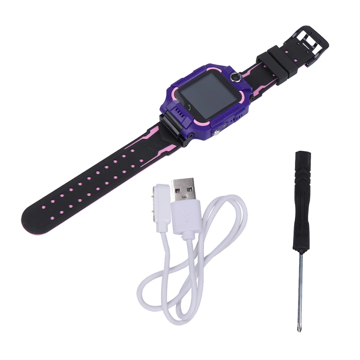 

Kids Smart Watch 360 Degree Rotating Digital Children Watches LBS Positioning School Outdoor
