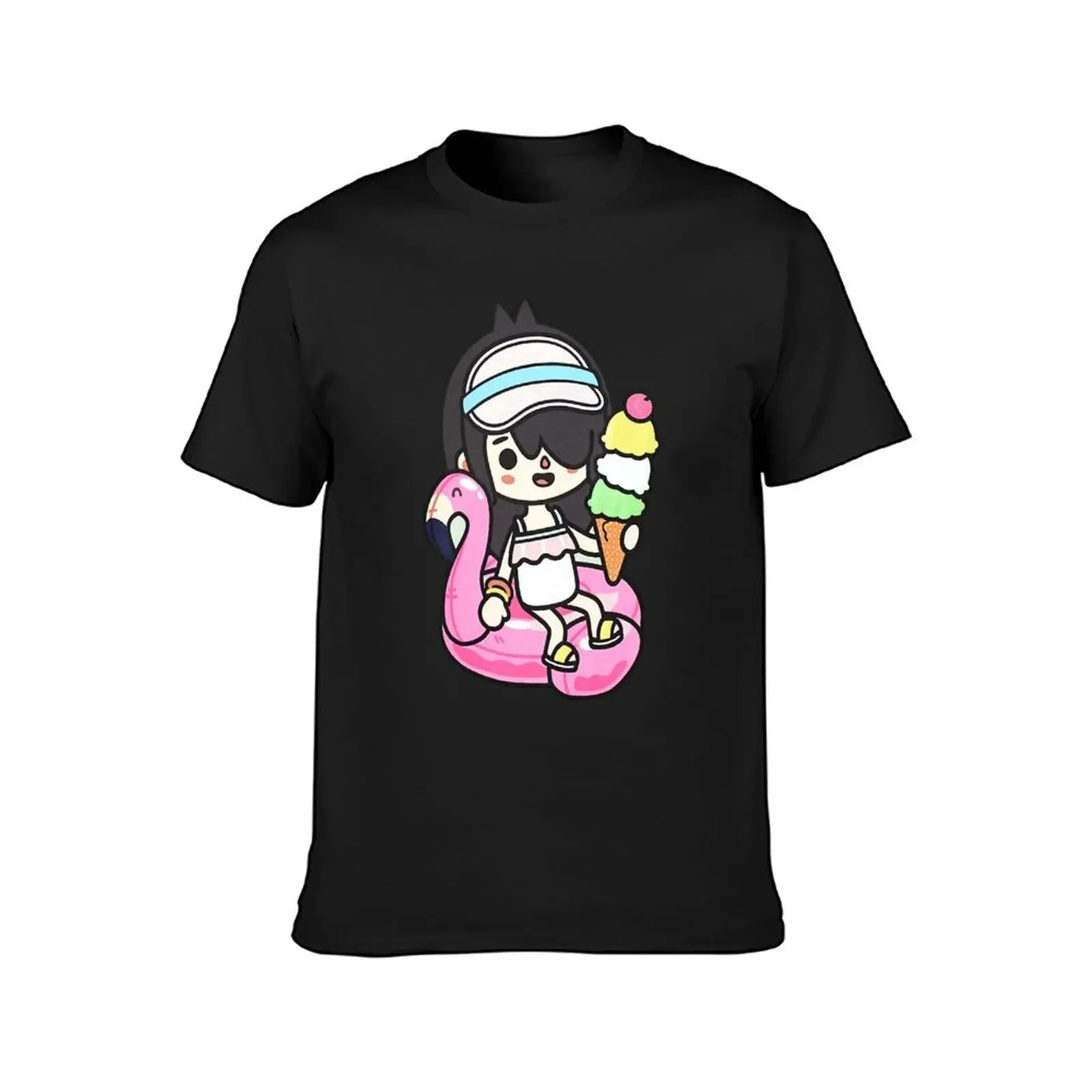 toca boca nari T-Shirt anime t shirts basketball graphic tees oversized graphic tee shirts graphic tee men clothings