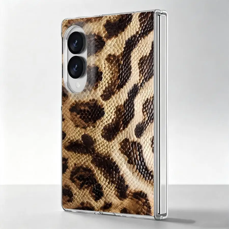 Phone Cover Case for Samsung Galaxy Z Fold8 Wide ZFold8 Ultra Z Fold 8 Snake Skin