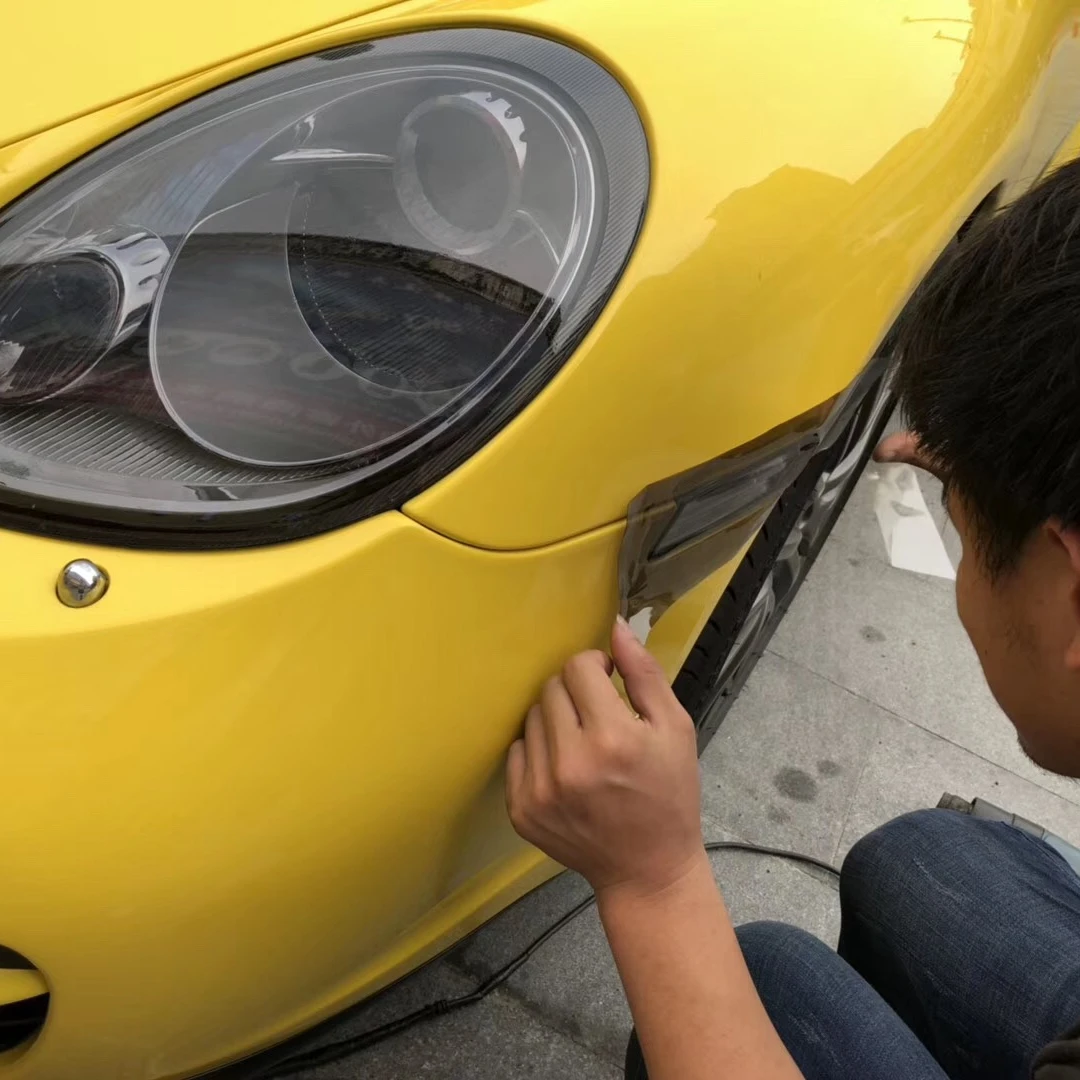 

Пленка для фар из ТПУ, клейкая пленка для тонировки задних фонарей, дымовая пленка для тонировочной пленки для автомобильных ламп