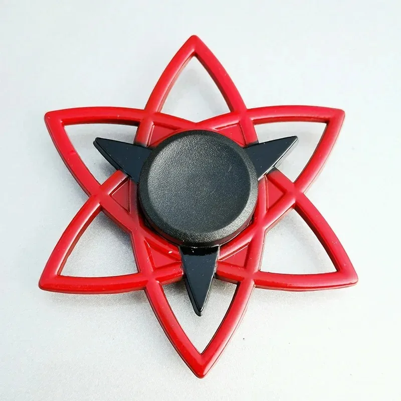 Creative Fidget Spinner Tri Spinner Zinc Alloy Ninja Shuriken Sharingan Hand Spinner Finger Stress Reliever Toys For Children