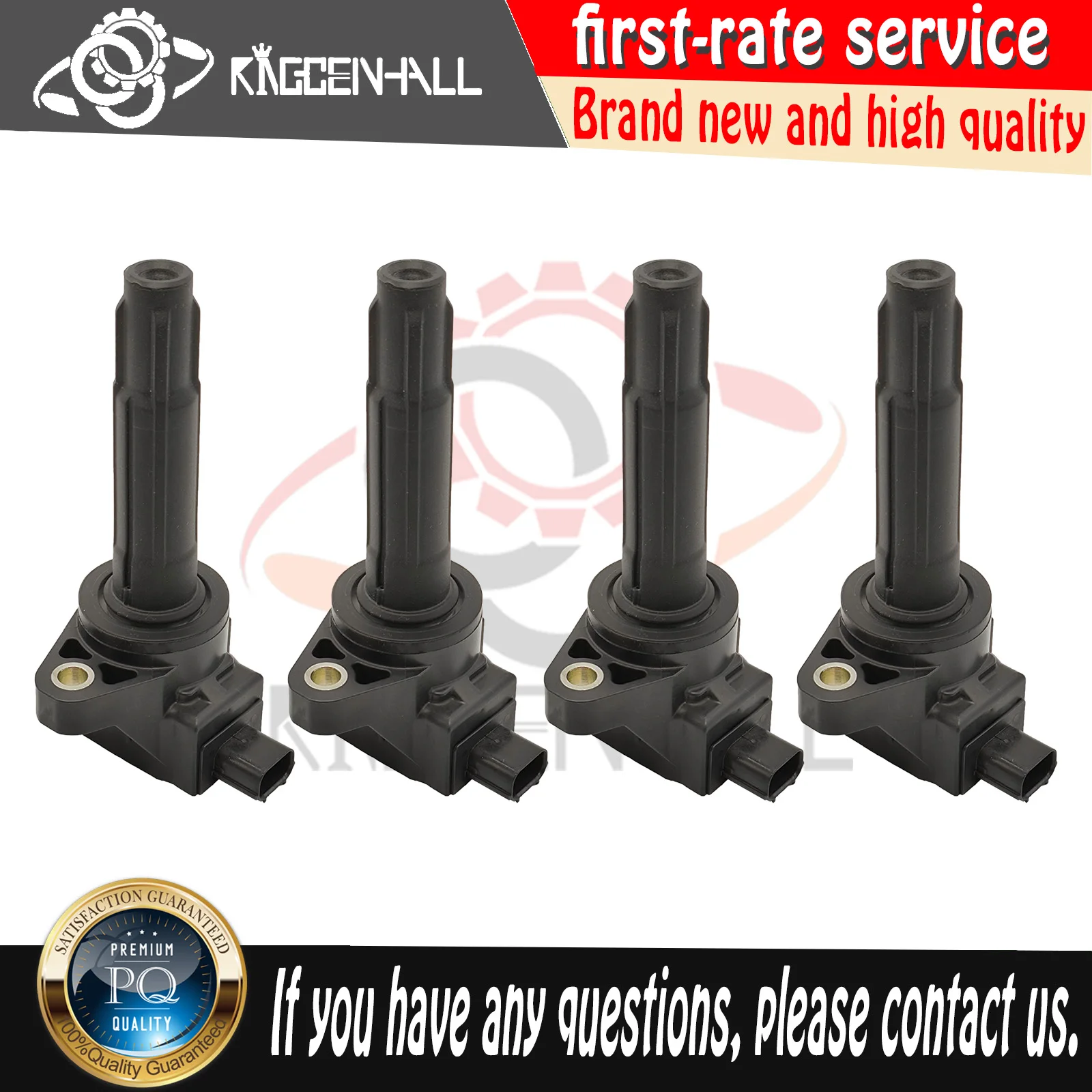 30520-55A-005 UF749 Direct Replace Part Brand New Car Engine 1/4pcs Ignition Coil Compatible With Honda Fit HR-V City Jazz 1.5L