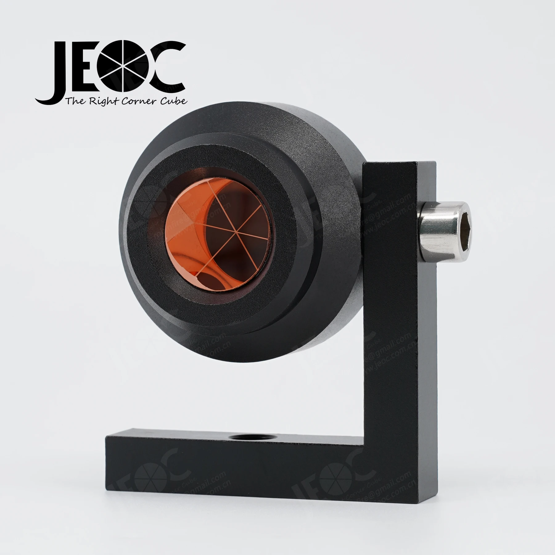 Imagem -02 - Jeoc Prisma Duplo Gmp104d da Monitoração de 90 Graus Refletor da Barra do Lado Dobro Polegada l para o Levantamento da Topografia de Leica Totalstation