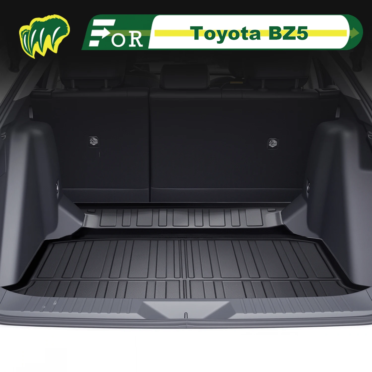 

Для Toyota BZ5 2025 TPE индивидуальный коврик для багажника автомобиля всесезонный коврик для багажника 3D-образный задний коврик для багажника защитный коврик для багажника