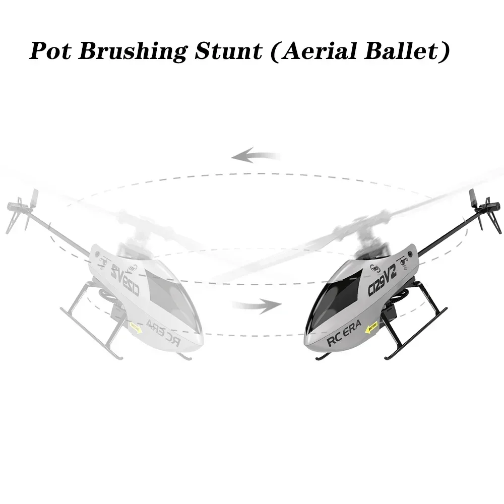 C129 V2 helikopter RC 6-kanałowy pilot zdalnego sterowania helikopter zabawka do ładowania Model drona UAV samolot zewnętrzny RC zabawka