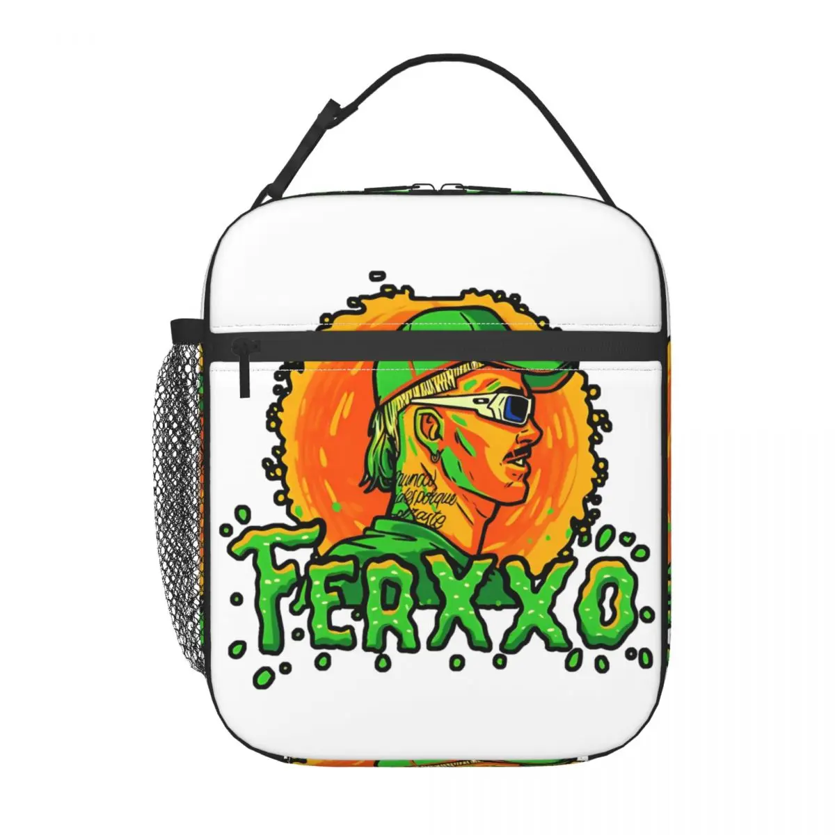 Fiambrera aislada Ferxxo Nitro Jam Tour De Feid FERXXOCALIPSIS Tour 2024, accesorios, contenedor térmico