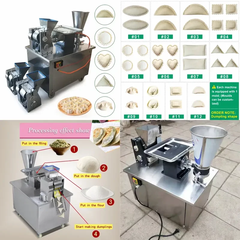Dumpling Making Machine Pie Empanada Samosa Wonton Forming Machine Factory Price