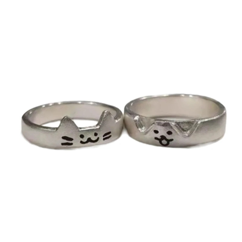 Fashionable Couple Rings Accessory Eye catching and Stylish Alternative Rings