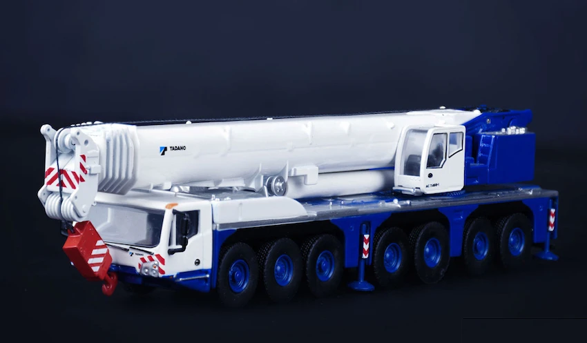 Collectible Toy Model IMC 1:87 Scale TADANO AC 7.450-1 Mobile Crane Vehicles Engineering Machinery Diecast Toy Model 80-1024