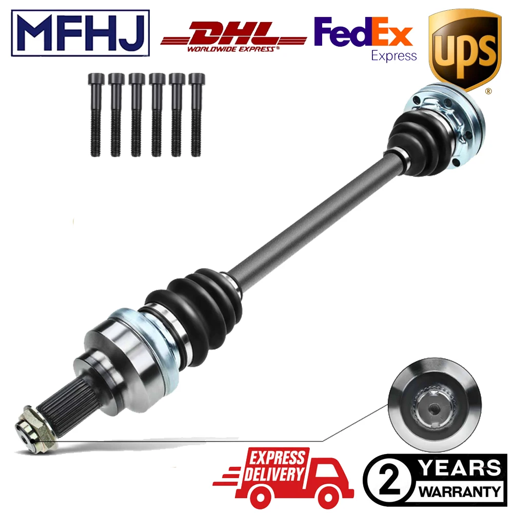 

Rear Left or Right CV Axle Assembly For BMW 525i E60 2001-2003 528i 530i 2.8L 33201229374, 33211229432