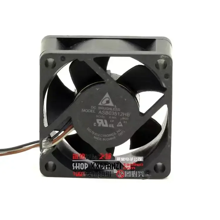 LY 35mm Fan for delta ASB03512HB 3515 3.5cm DC 12V 0.18A three line axial case cooling