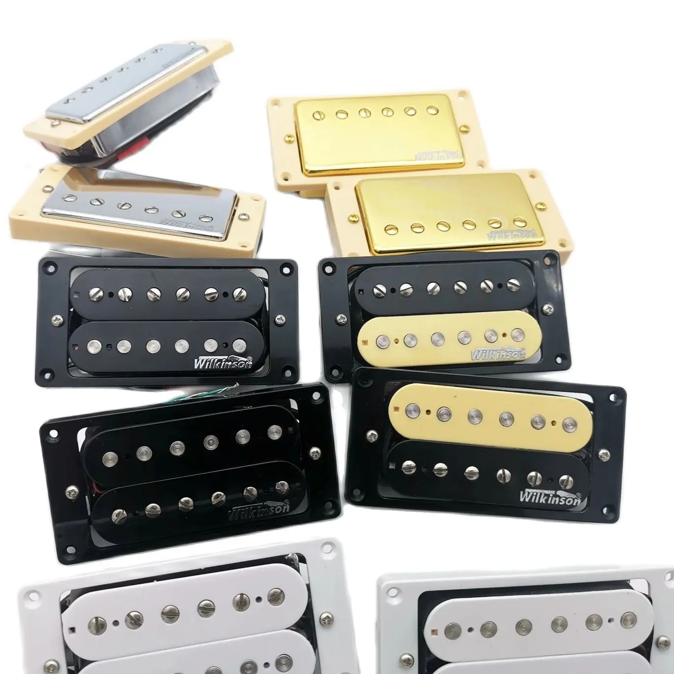 Wilkinson WVC AlNiCo V Nickel Silver Humbucker Pickups 4C Professional Guitar Parts