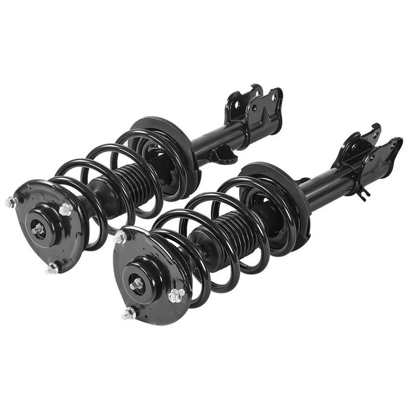 

Suspension Strut Coil Spring Assembly 2Pcs For Rough Road, Daily Commute, Family Travel, Front Left Right OE 172712 172713 Compatible 2011-2013 Kia Sorento Replacement Parts Shock Absorber Set
