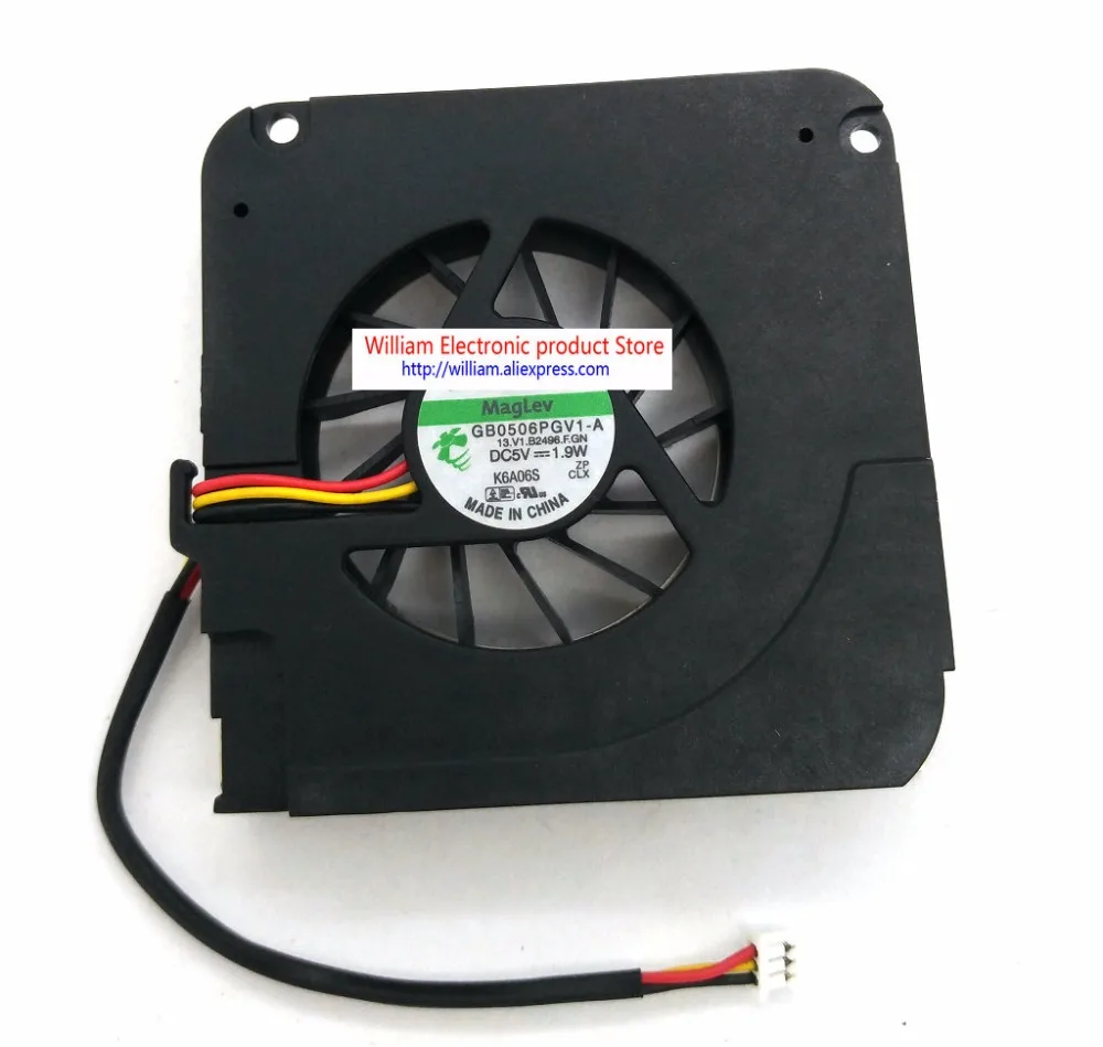 Original Cooling Fan for Laptop GB0506PGV1-A DC5V 1.9W A9RP 3 Lines