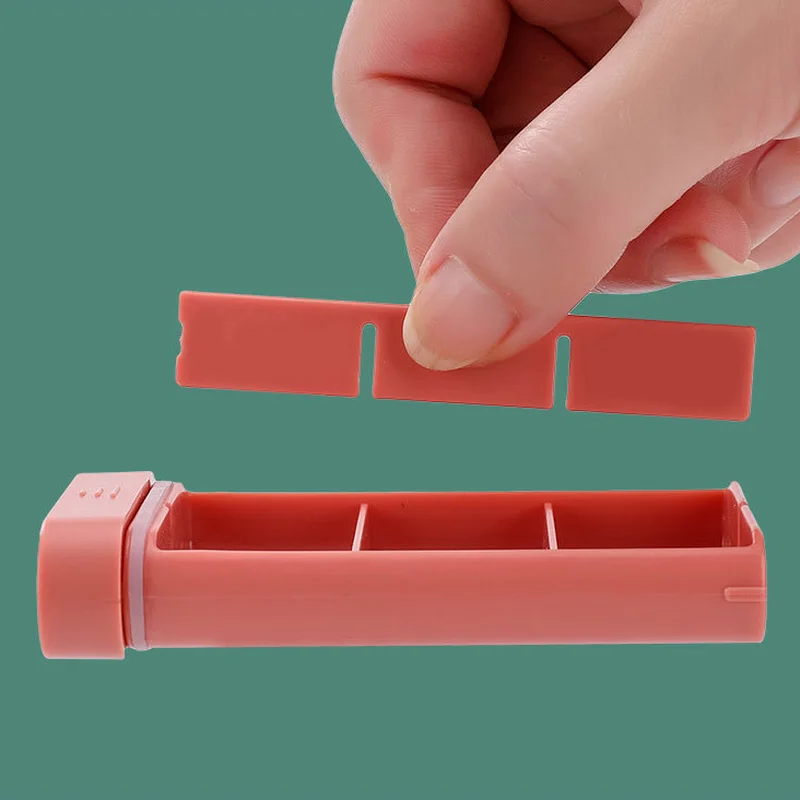 Portable Medicine Pills Box for Travel 7 Days Capsule Packing Box Sealling First Aid Kits Emergency Tablet Pills Storage Box