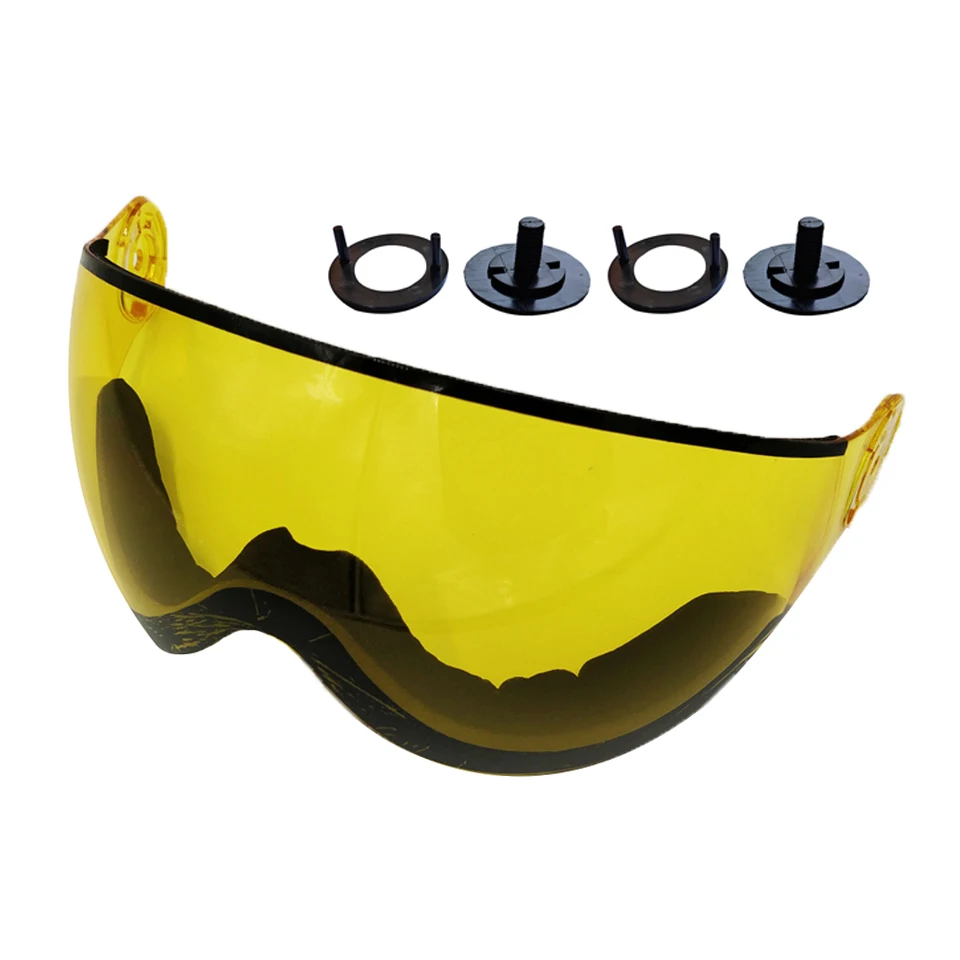 LOCLE MOON MS95 MS99 スキーヘルメットバイザースペアレンズ UV 保護