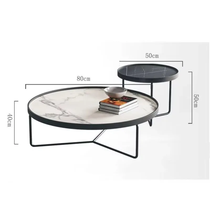 Coffee Table Manufacturing Modern Square Sintering Stone Stainless Steel Turkey Modular Coffee Table Living Room Oak Furniture
