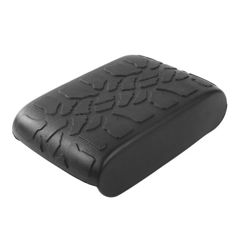 Car Center Console Cover Rubber Armrest Pad Cover for Jeep Wrangler JK 2007 2008 2009 2010 Interior