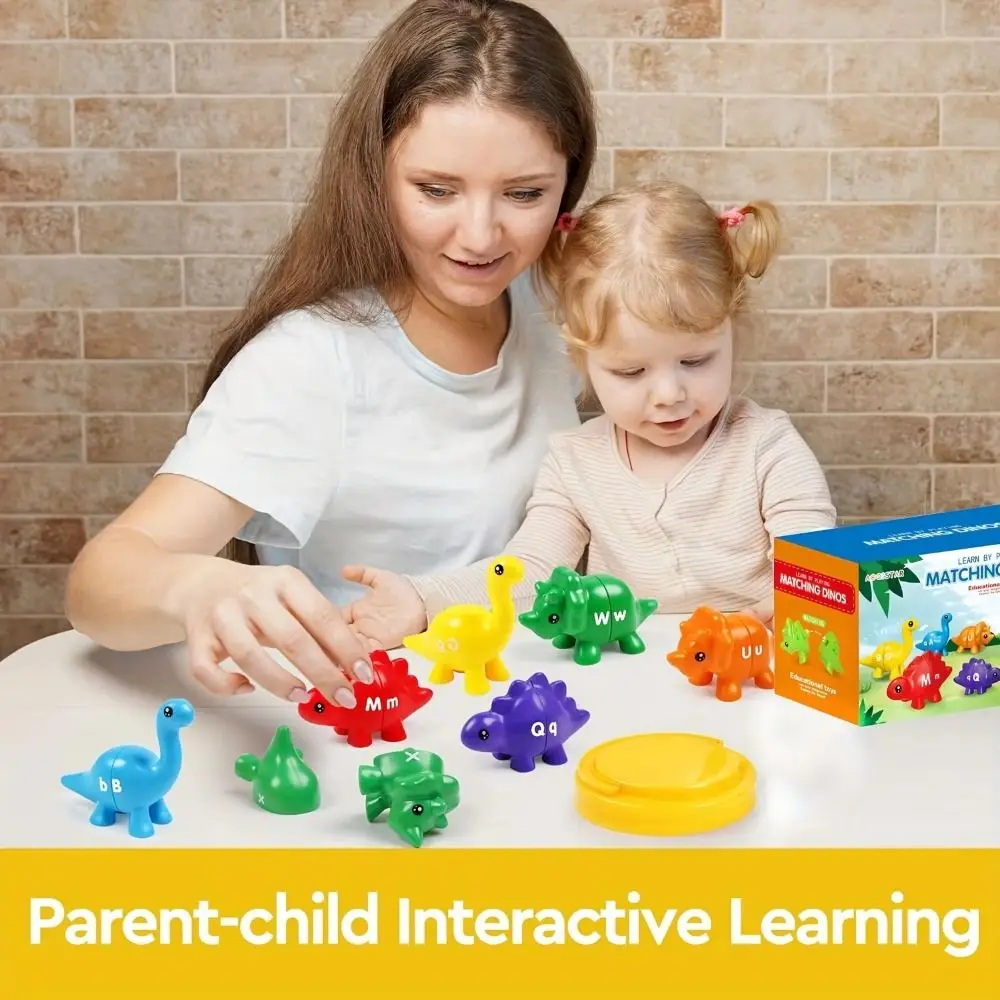 Lettere in plastica Lettere abbinate Blocchi di gioco fronte-retro Ordinamento dei colori Modello di conteggio dei numeri del gioco Montessori IQ