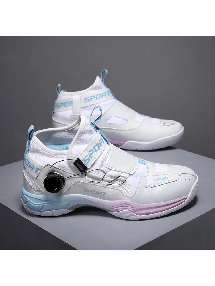 

Outdoor Sports Pro Sneakers Men and Women Badminton Shoes Men Anti Slip Cushioning Shoes High-quality Tennis Shoes