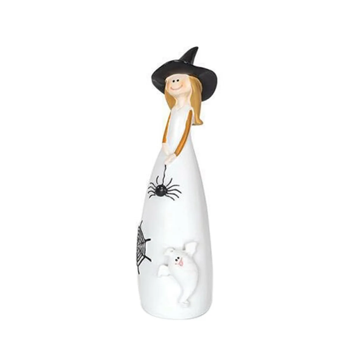 Halloween Witch Figurines and Statues Home Decor Resin Witches Cute Sculpture B