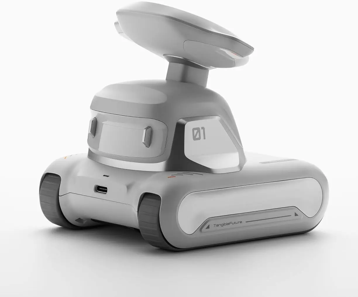 AI R obot White Looi Intelligent R obot Battery Operated Smart Toy for Kids AI Accompaniment for Phone and Desk
