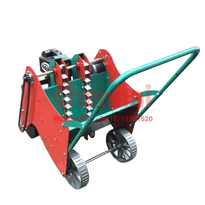 

Made in China Automatic gasoline engine garlic planting machine garlic seeder planter machine sale