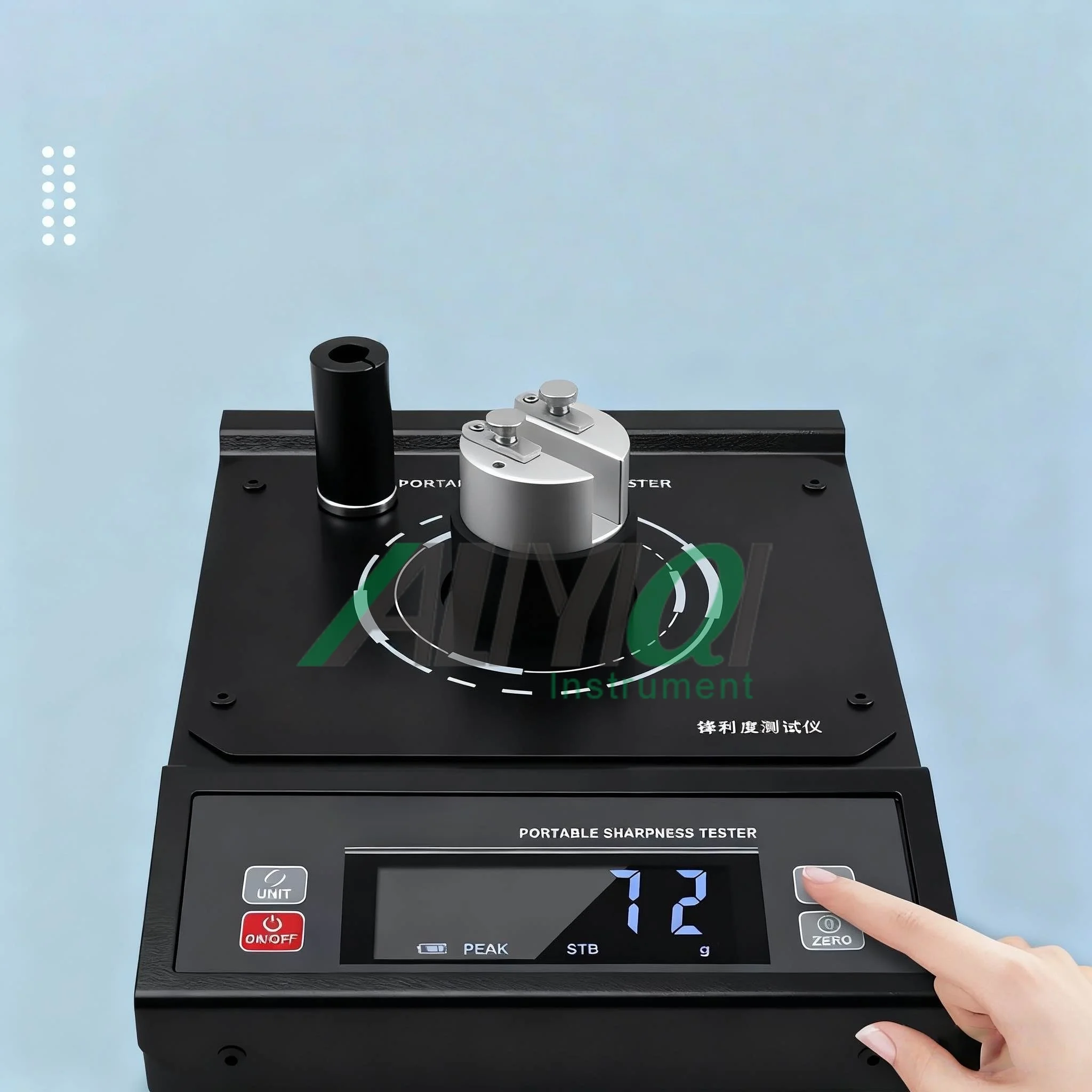 ALIYIQI ST-5 1-2000g Civilian Grade Portable Sharpness Tester Edge Wear Instrument Knives Wear Resistant Sharp Testing Machine