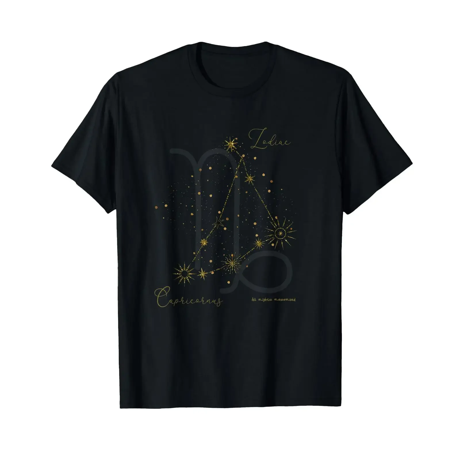 Sponsored Ad Capricorn T Shirt with Zodiac Horoscope Stars vintage Washed Soft Slightly Top For Everyday Wear fashion Stylish