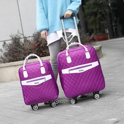 Travel bagpaks Short distance trolley bag for women large capacity trolley case, travel Storage handbag, drag luggage bag