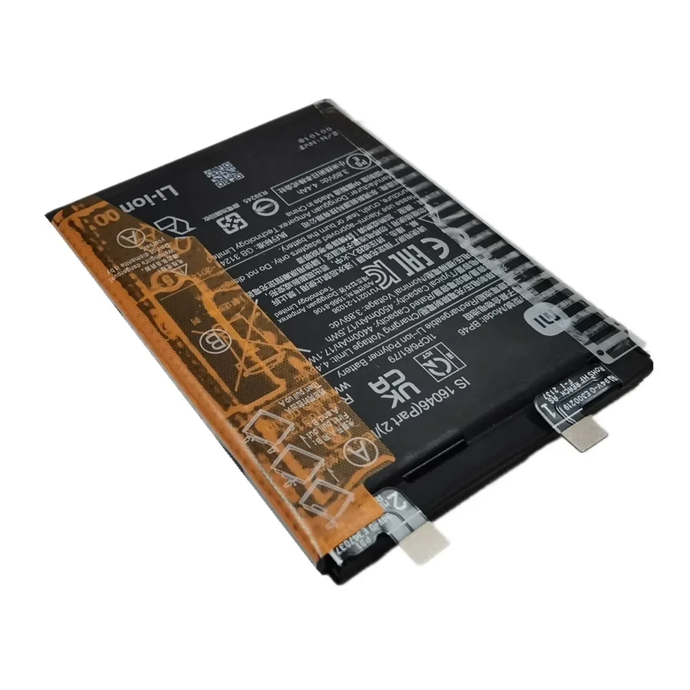 Bateria para Xiaomi Mi 12, baterias de substituição do telefone inteligente, 4500mAh, BP46, 100% original, novo