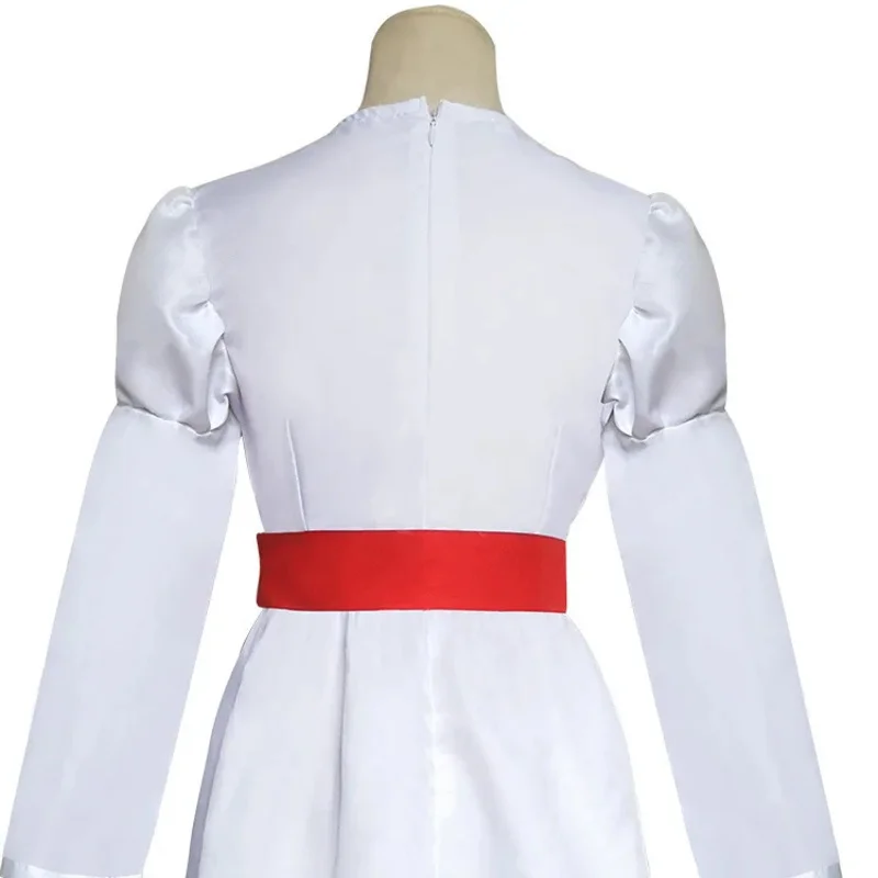 Adult Kids Horror Bride of Chucky Annabelle Cosplay Costume Dress Conjuring Doll Mask Women Girls Evil Halloween Clothes