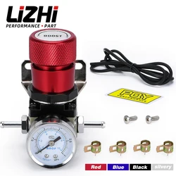 LIZHI RACING - T2 Universal Adjustable Manual Gauge Turbo Boost Controller 1-150 PSI JDM For SR20DET SR LZ5811