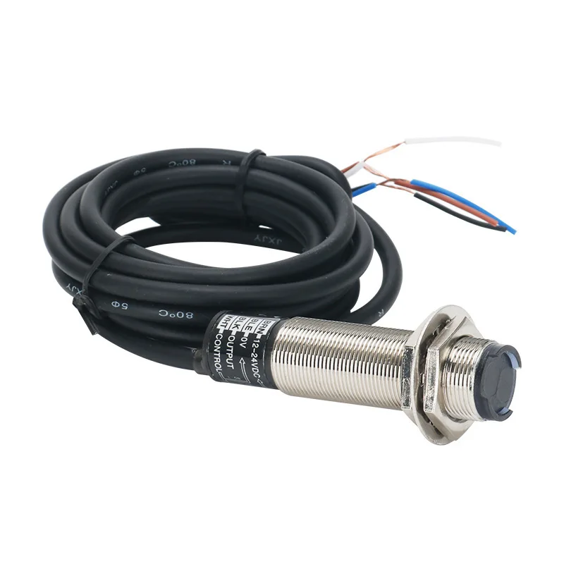 BR100-DDT Photoelectric Switch BR400-DDT BR400-DDT BR400-DDT-P Infrared Induction Diffuse Reflection Sensor M18 1-40CM