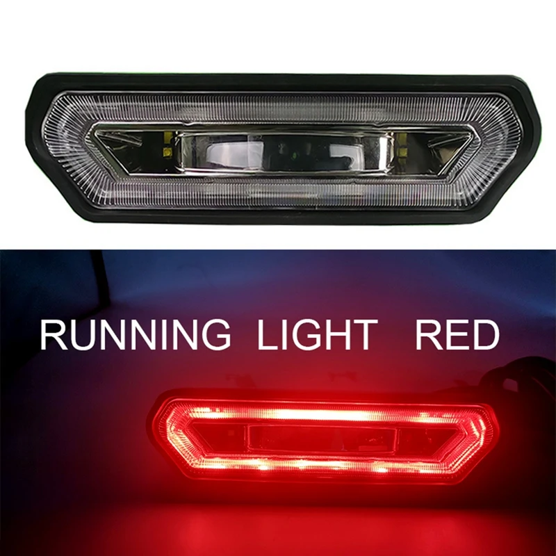 1.75Inch To 2Inch UTV Roll Bar Car SUV LED Tail Light Brake Light For Polaris RZR Ranger Can Am Maverick X3