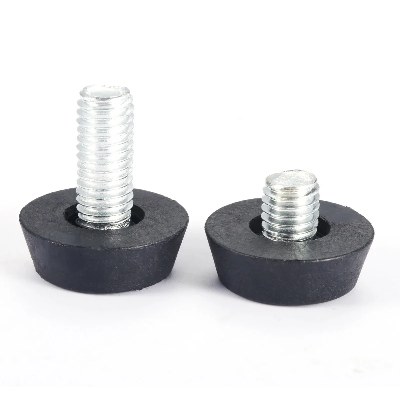 Adjustable Leveling Feet Non-slip M6 M8 Thread 20mm Base Height Screw Support for Furniture Industrial