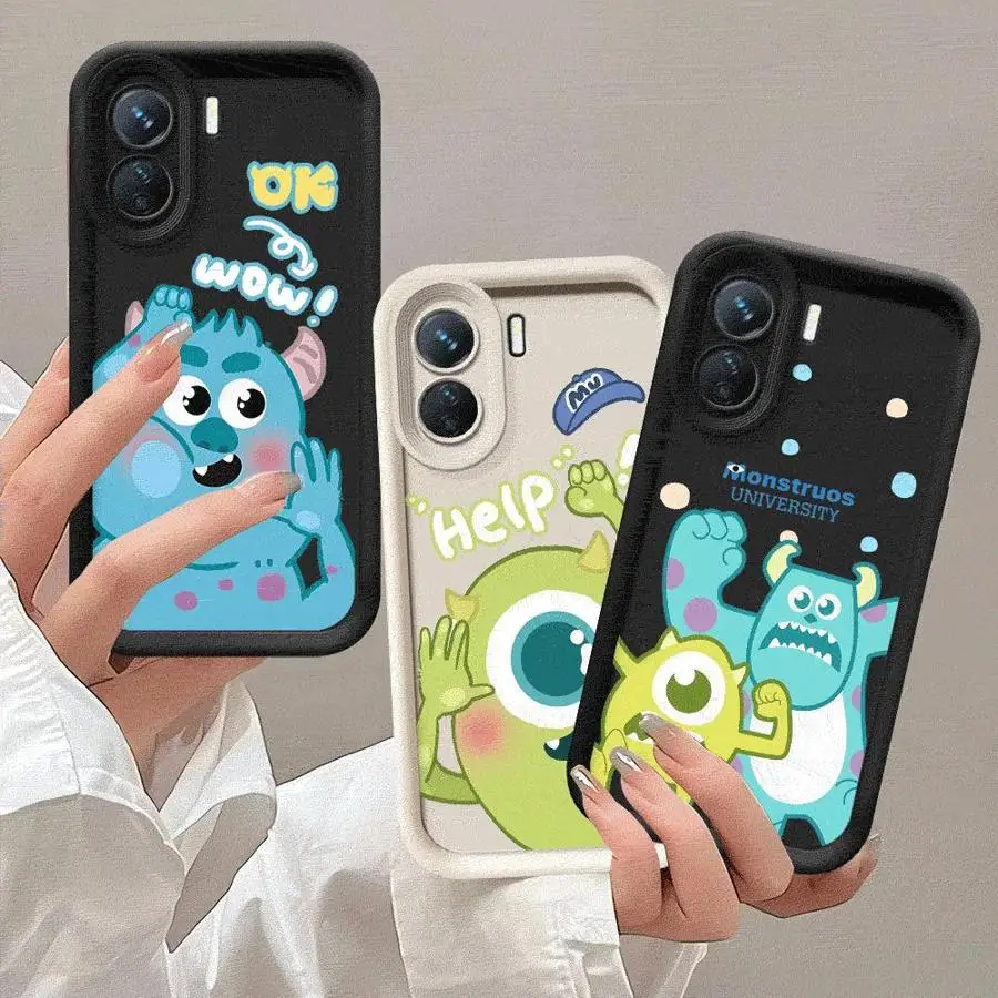 Angel Eye Ladder Case for Xiaomi Redmi 11 10 Pro 13 12 12C A1 Plus Poco X3 NFC Phone Cover Silicone Funda M-Monsters Inc Shell