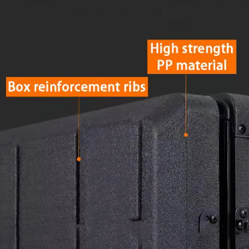 Microphone Storage Box Handheld Waterproof Microphones Toolbox Portable PE Microphone Receiver Box Audio Amplifier Manager