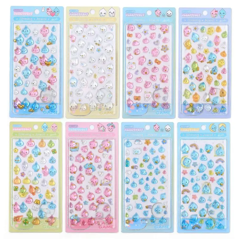48-autocollants-kawaii-en-forme-de-goutte-d'eau-3d-en-relief-mignons-pour-la-decoration-de-telephones-portables-cadeaux-de-papeterie-pour-etudiants