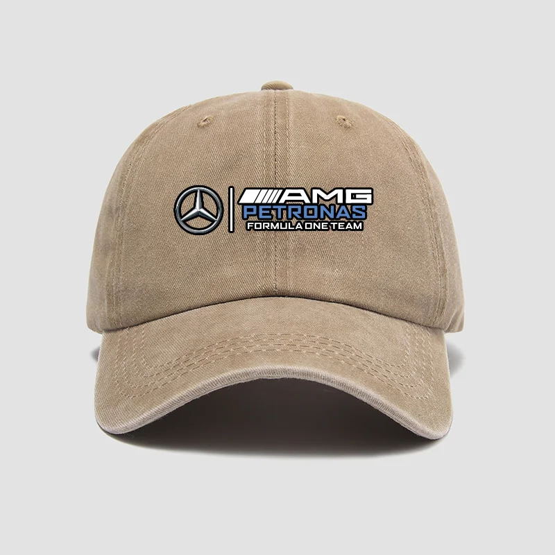 

Mercedes Benz Racing Uniform Formula Hat Baseball Hat Men's and Women's Personalized Duck Tongue