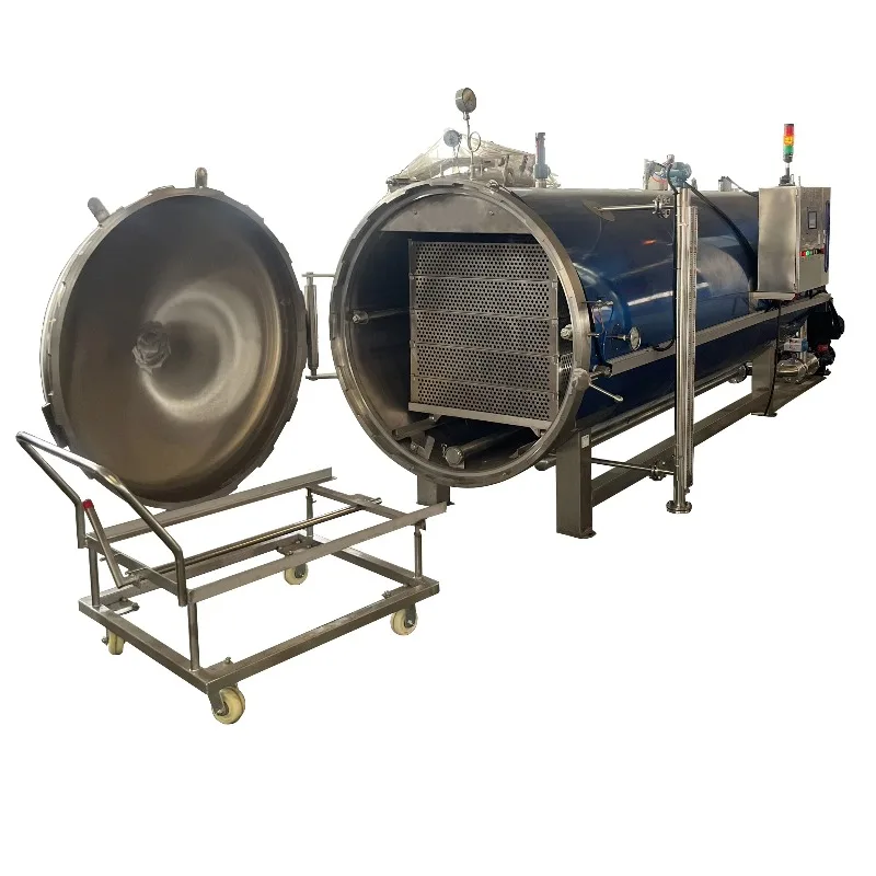 Automatic Sterilization Kettle for Sauce / Condiment / Dressing Processing Customized