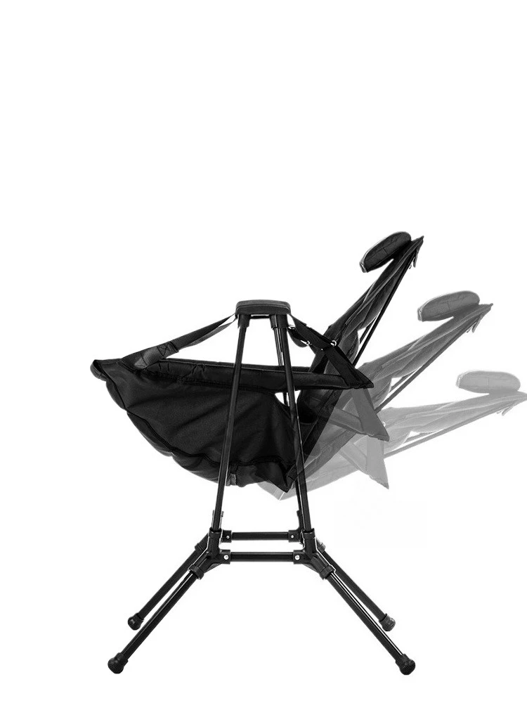 

Outdoor Rocking Chair Portable Camping Reclining Aluminum Alloy Adult Leisure Folding Picnic