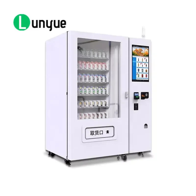 Smart Combination Food and Beverage Vending Machine with SDK Support for Retail Office Hotel Self Service Automated Sales